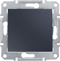 Переключатель без рамки Schneider Electric Sedna 1-кл. проходной графит картинка